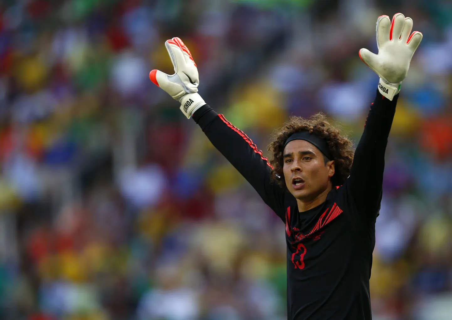 Mehhiko koondise väravavaht Guillermo Ochoa.