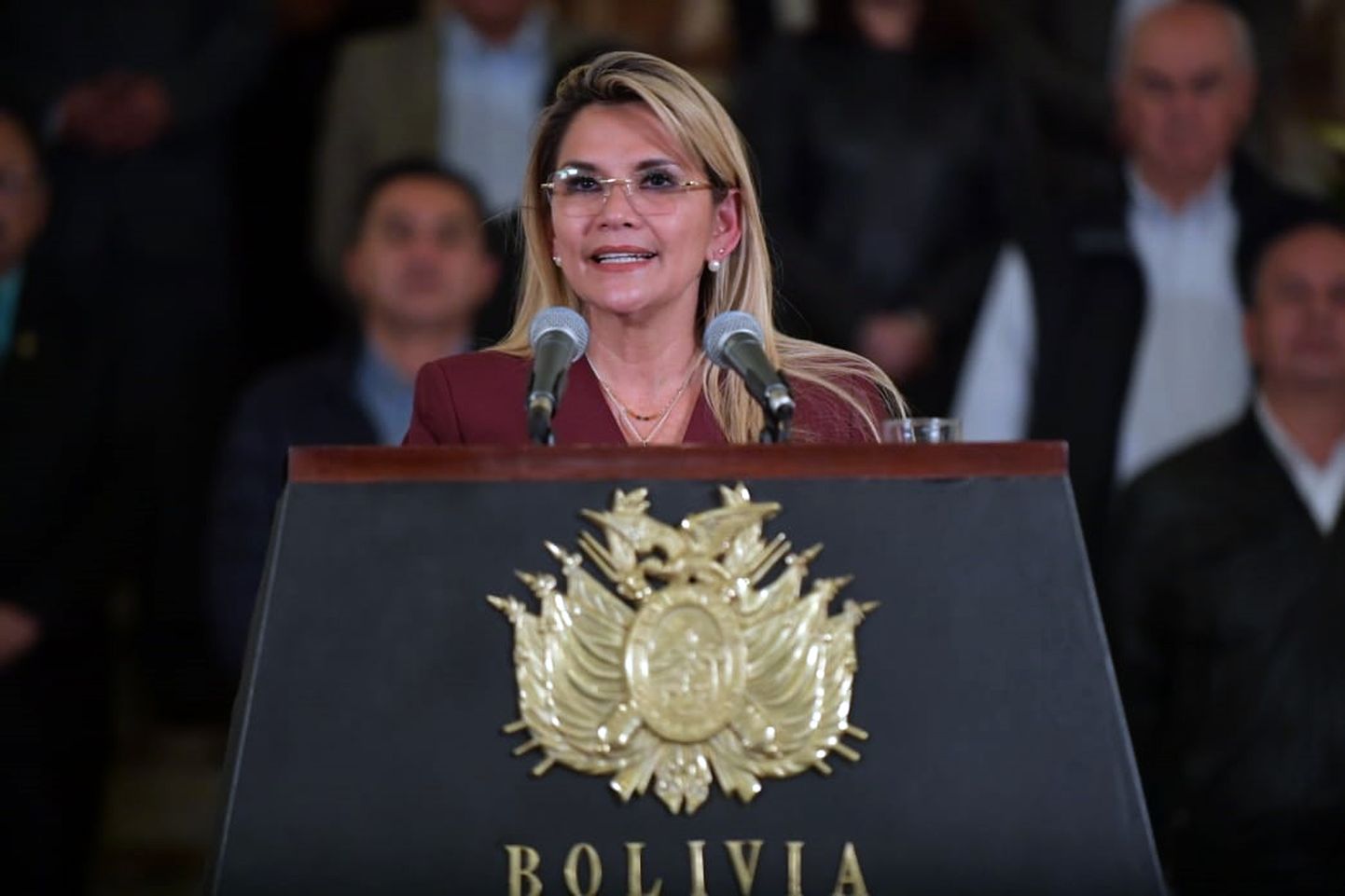 Boliivia president Jeanine Áñez kuulutas pealinnas La Pazis kolmapäeval välja riigipiiride sulgemise.