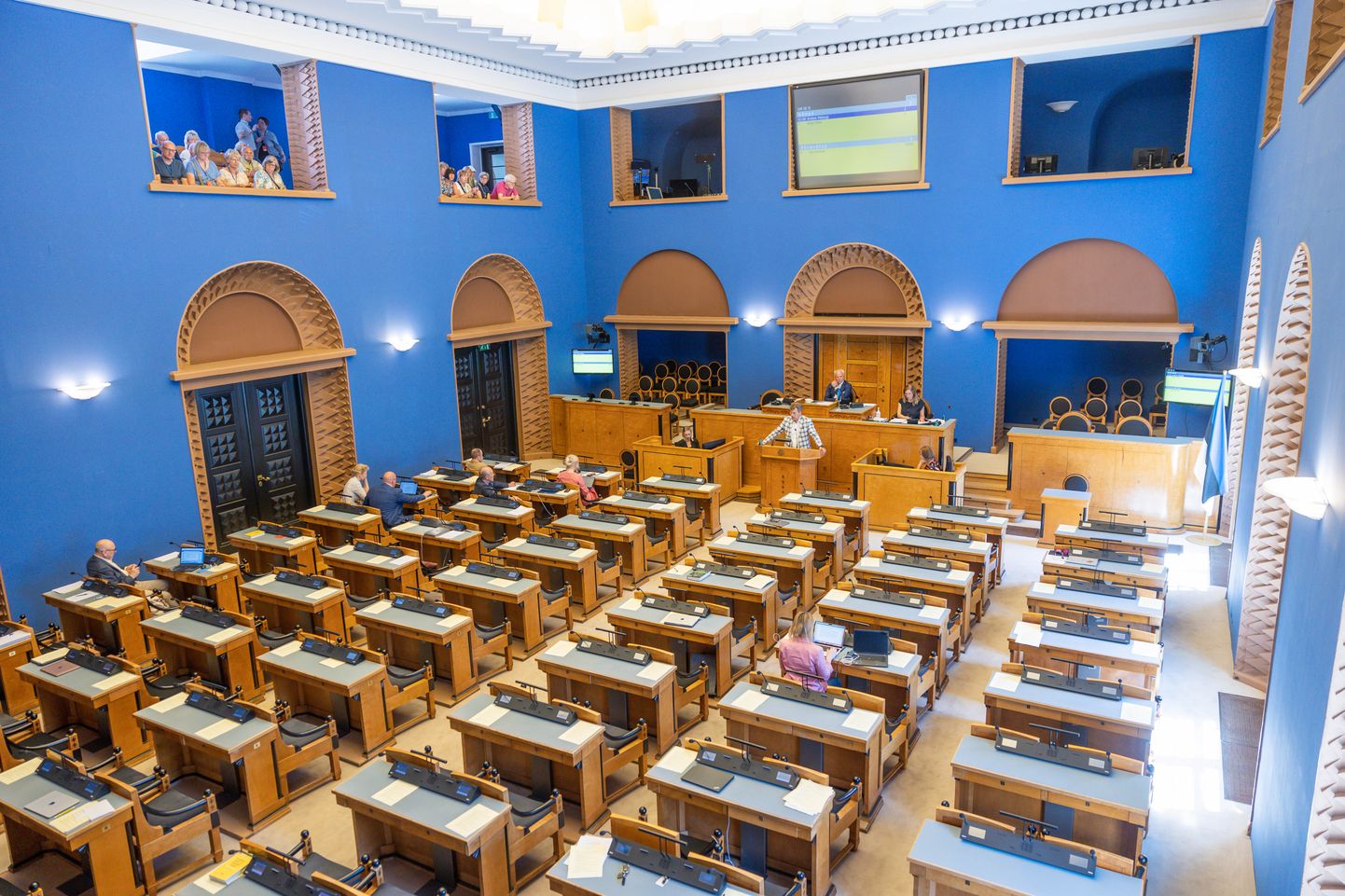 Riigikogu valitsuse usaldushääletus. 19.06.23, Tallinn. Foto on illustratiivne.