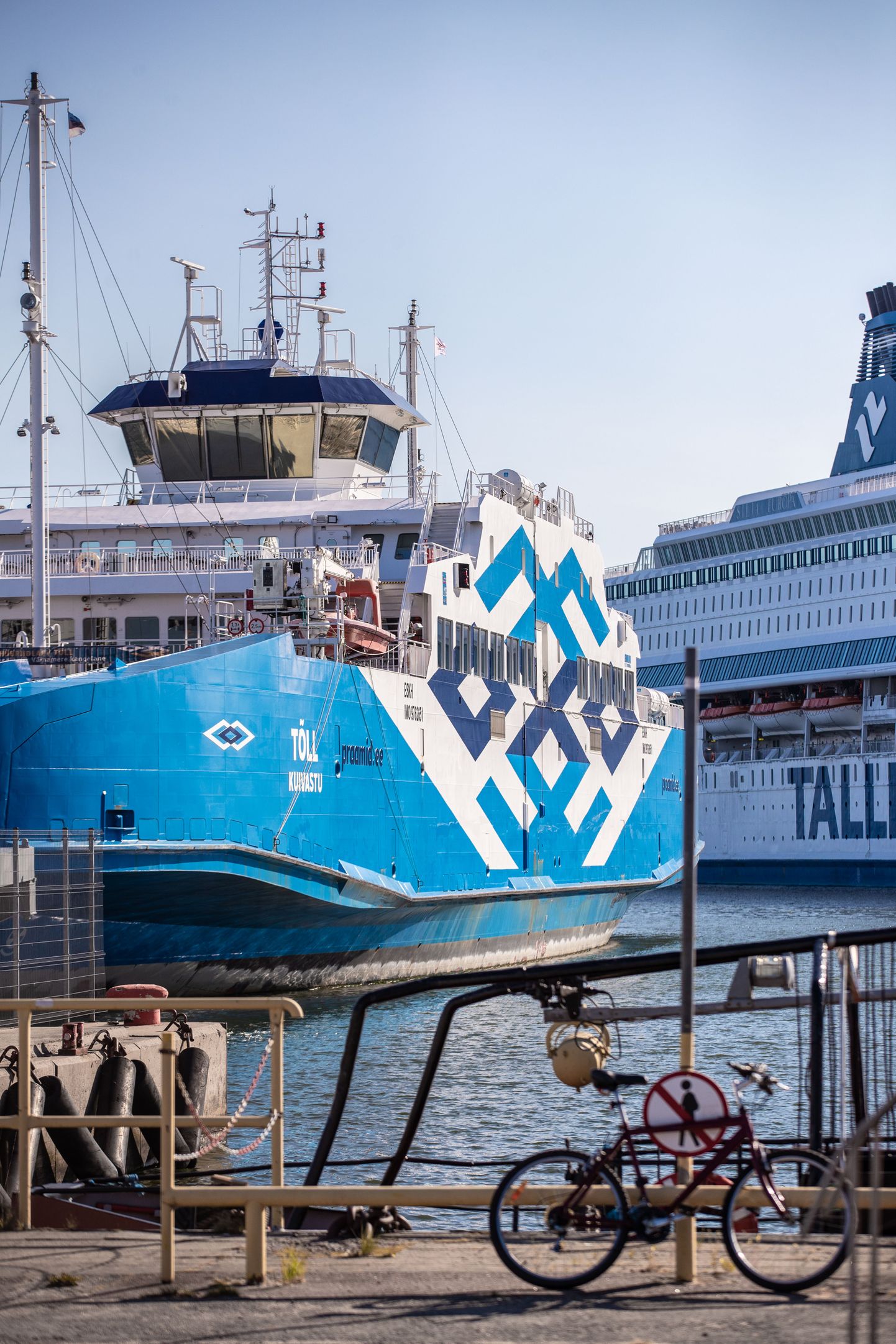 Parvlaev Tõll Tallinna Vanasadamas