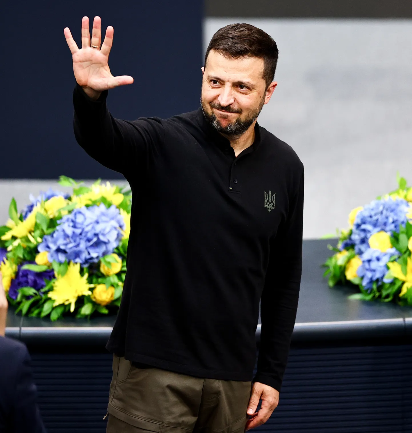 Ukraina president Volodõmõr Zelenskõi esines 11. juunil 2024 Saksamaal Berliinis Bundestagis (Liidupäev). Tegemist on Saksa parlamendi valitava kojaga.