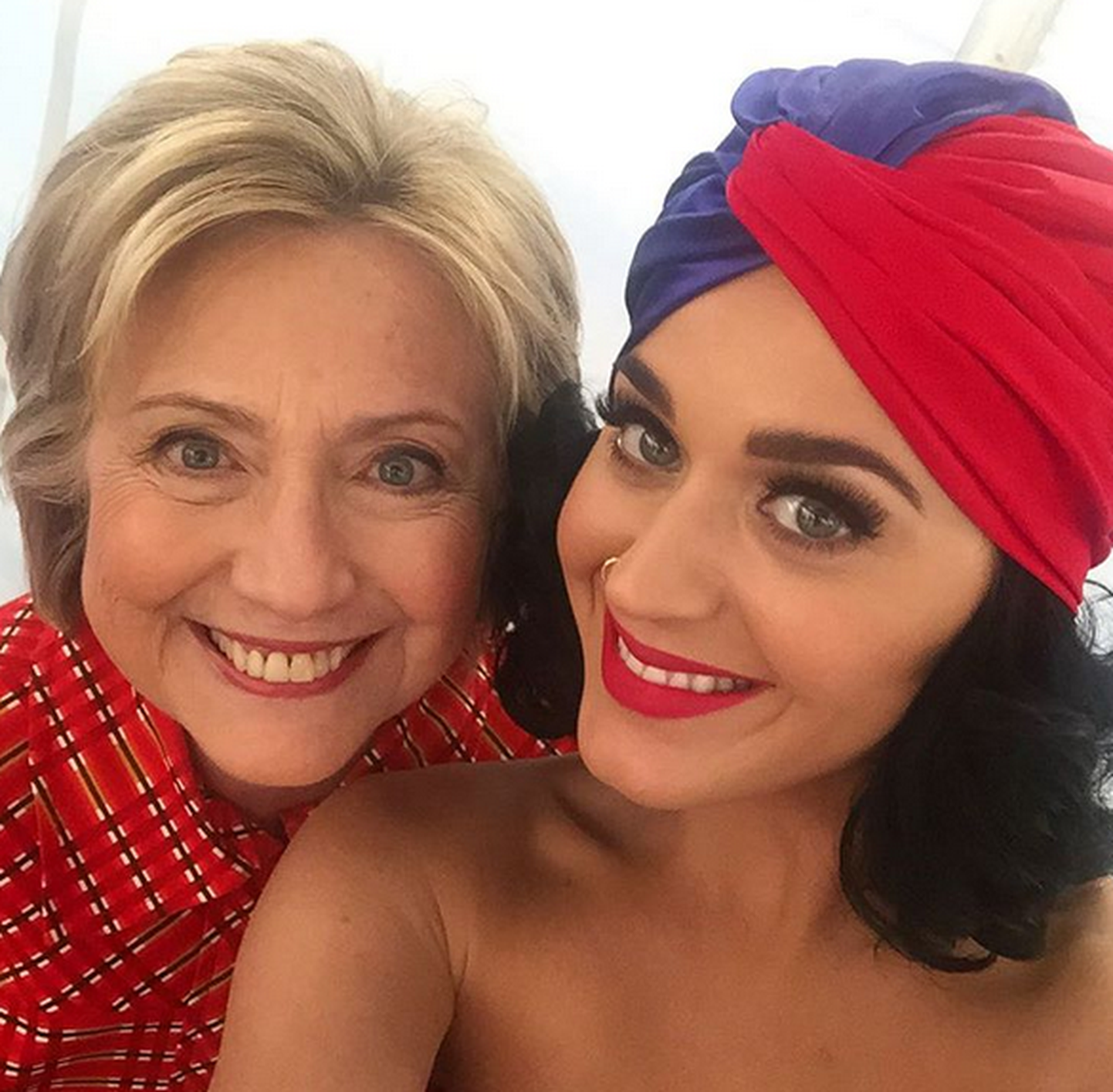 Katy Perry ja Hillary Clinton