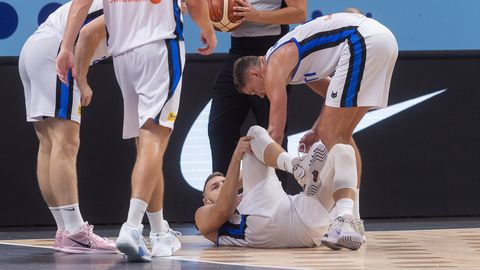 Igaunijas basketbola izlases kapteinim Eiropas čempionāts beidzies