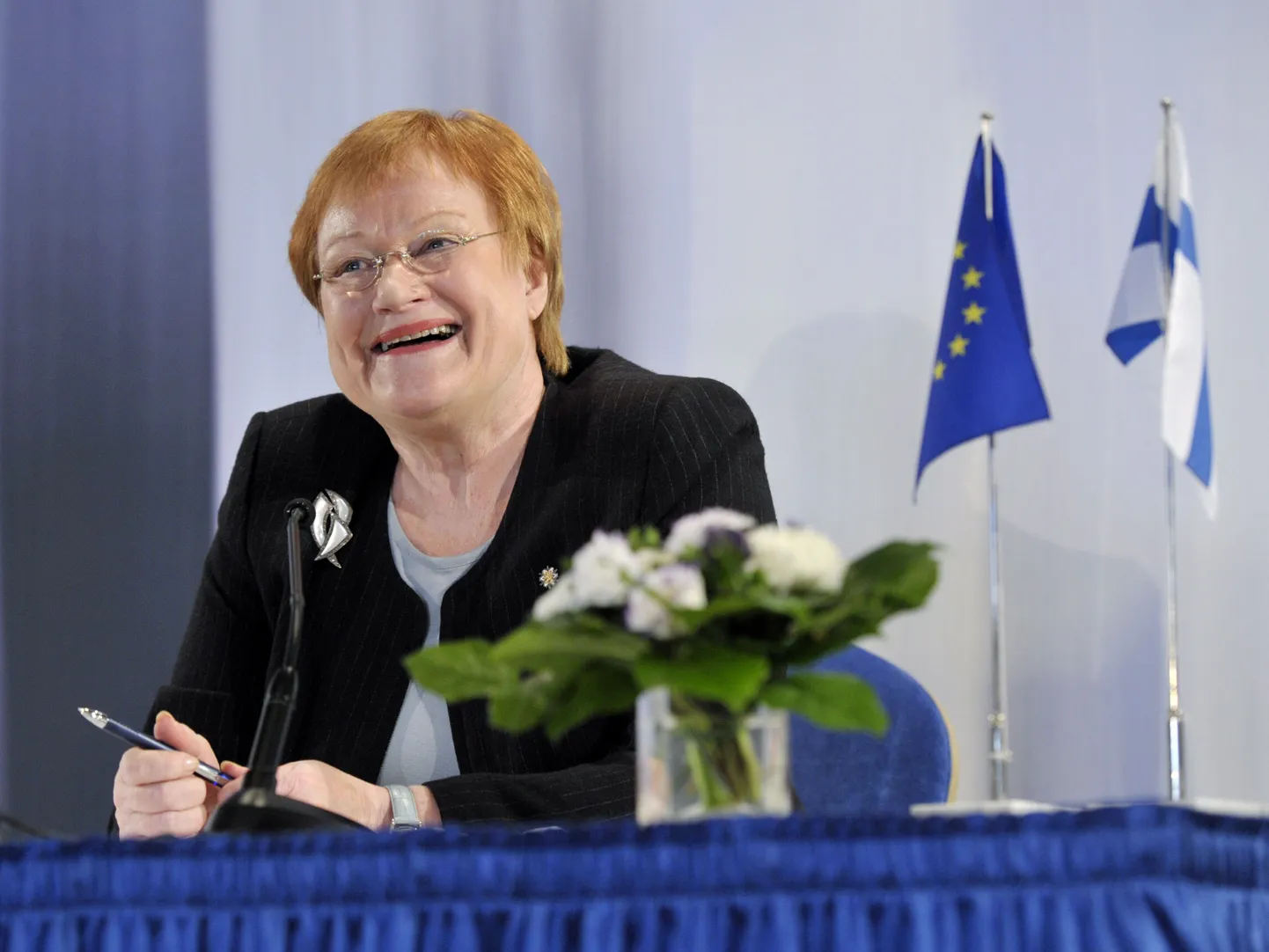 Soome president Tarja Halonen 2012. aastal.