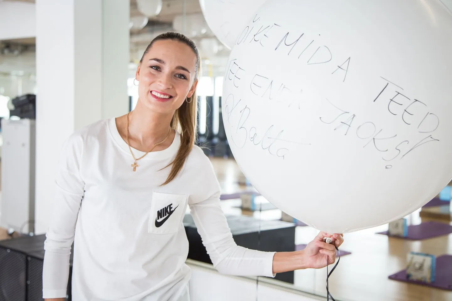 Rootsi ilubränd Oriflame tutvustas uut saadikut kergejõustiklast Ksenija Baltat, Ksenija Balta