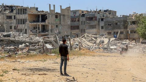 VIDEO ⟩ Gaza elanikud naasevad oma hävitatud kodudesse