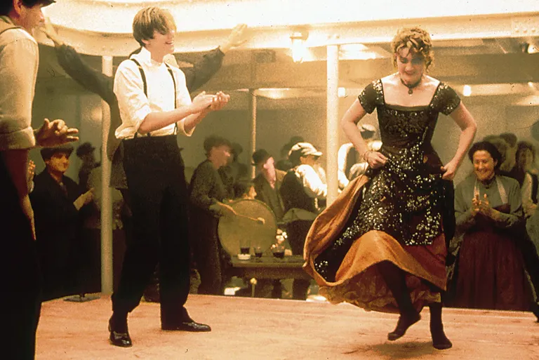 Kate Winslet ja Leonardo DiCaprio filmis «Titanic»