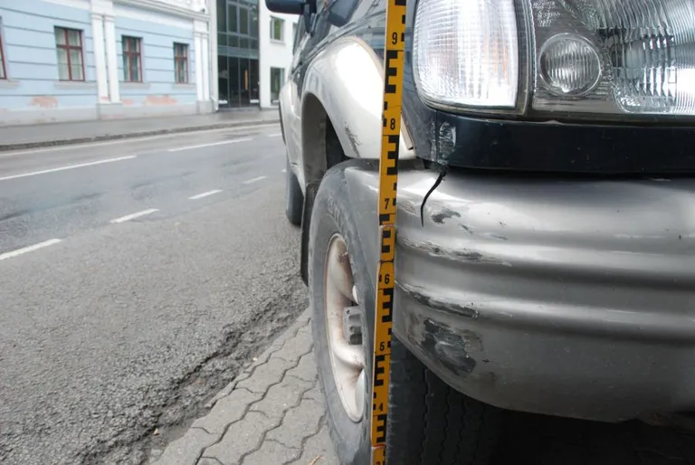 Kahjustatud Hyunday. Foto: