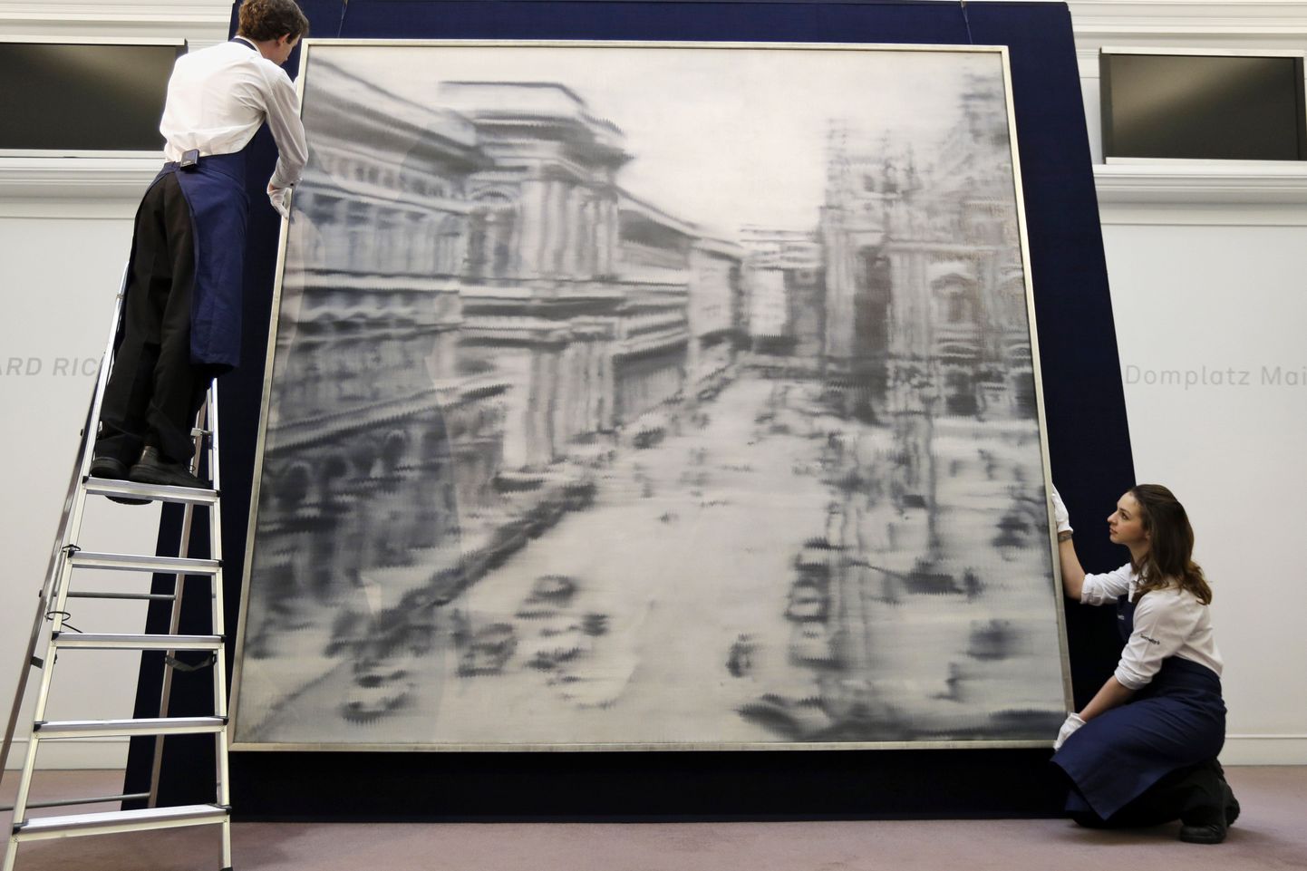 Gerhard Richteri fotorealistlik maal  «Domplatz, Mailand».