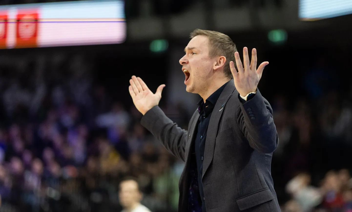 Heiko Rannula BC Kalev/Cramo vs Cholet Basket mängul.
