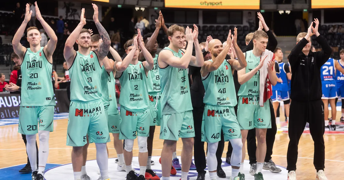 Tartu ülikooli korvpallimeeskond säilitas Lätis täisedu, Viimsi ja Keila Coolbet said keretäied