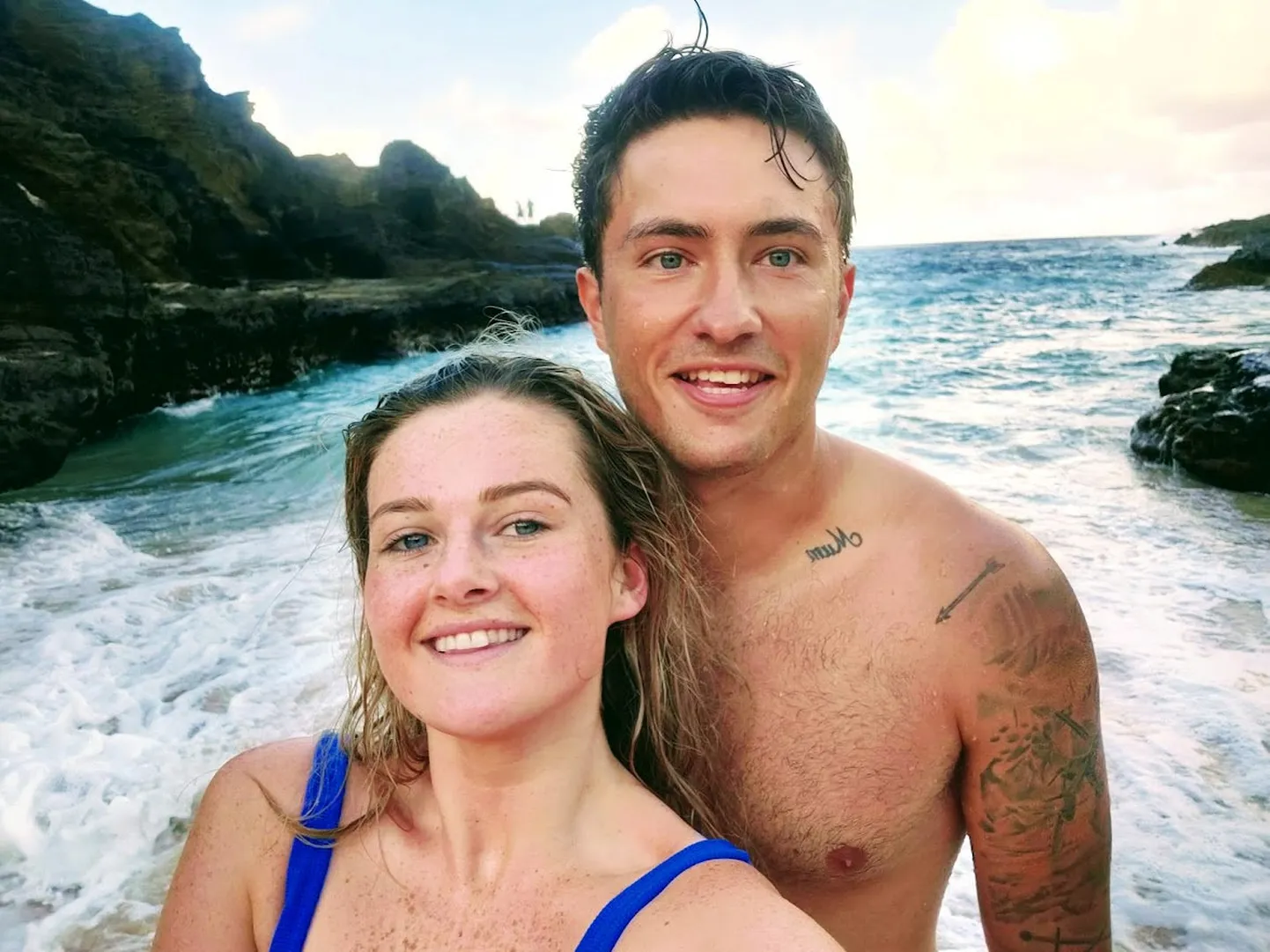 Clodagh O'Sullivan ja Brady Elliot tutvusid Tinderi kaudu ja neile sündis hiljuti esimene laps.