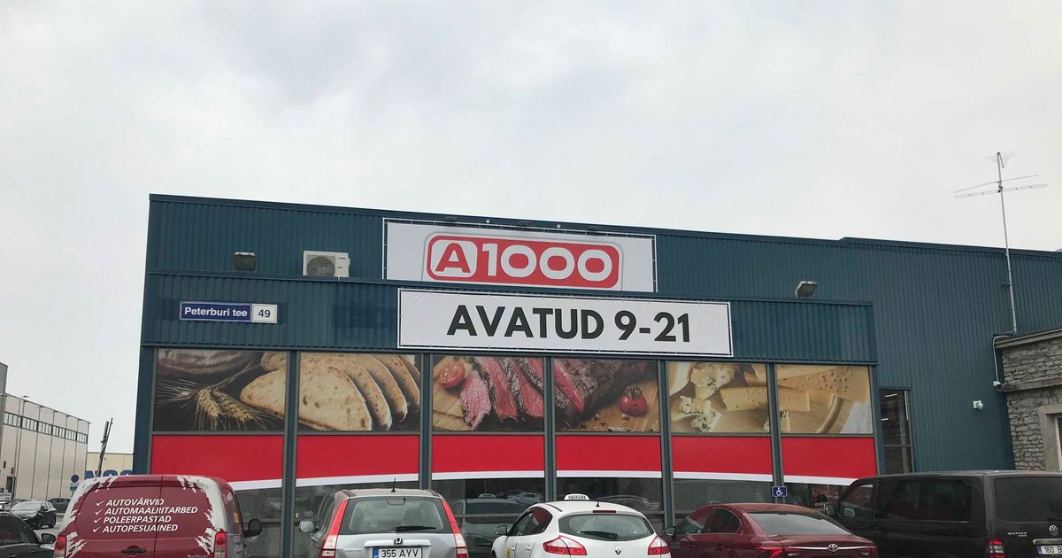 Alko1000 Toidupood Joudis Tallinna Lasnamael Avas Uksed A1000