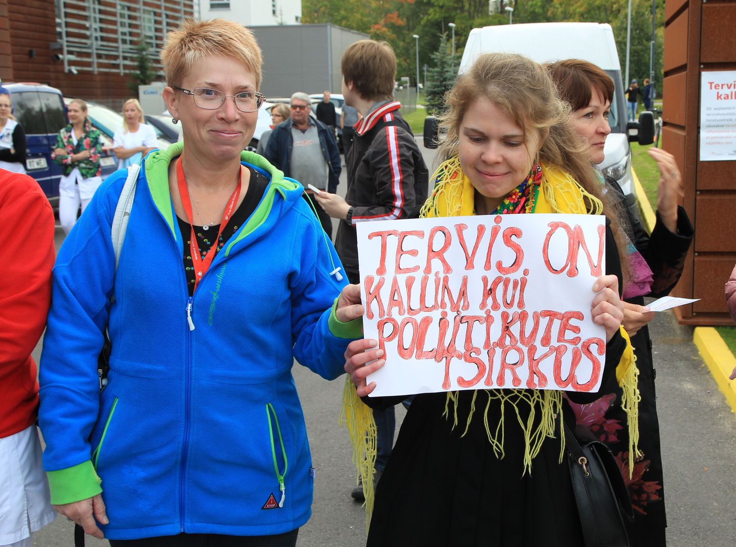 Arstide streik Tartu ülikooli kliinikumis.