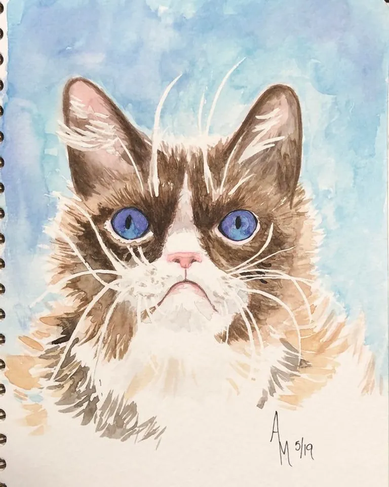 Grumpy Cat hüvastijätu meme