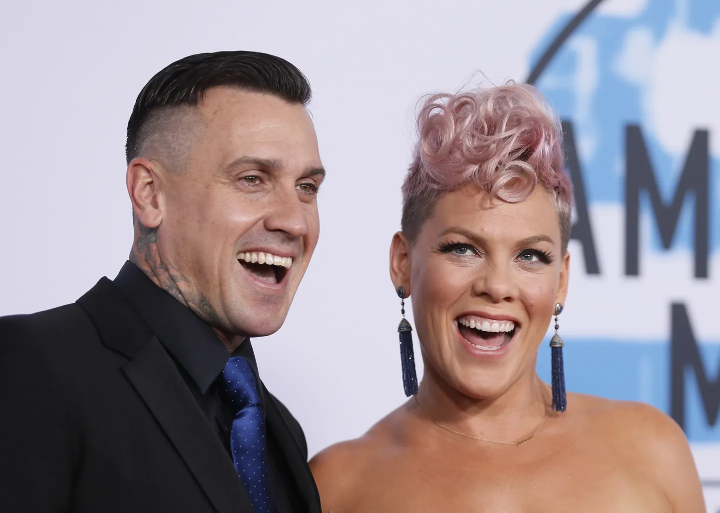 Carey Hart ja lauljatar Pink.