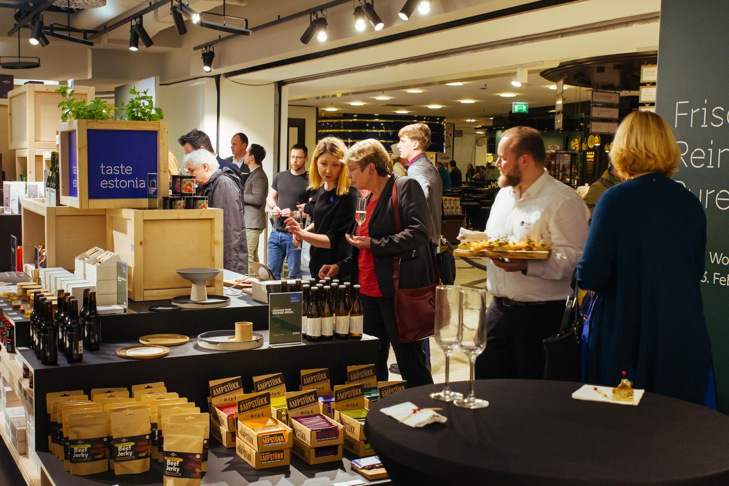 Eesti toidu päevade avamine Euroopa tippkaubamajas KaDeWe Berliinis. 
