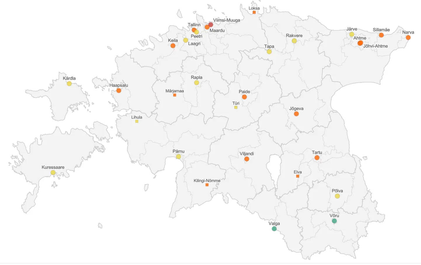 Koroonaviiruse sisaldus reovees on pisut langenud.