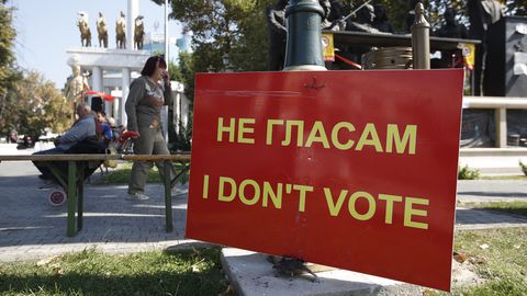 Osalised tulemused: 91 protsenti toetab Makedoonia nimemuutmist