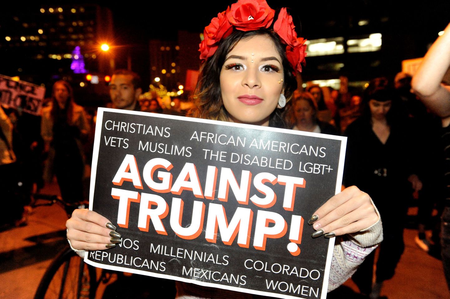 Donald Trumpi vastane meeleavaldus Colorados Denveris