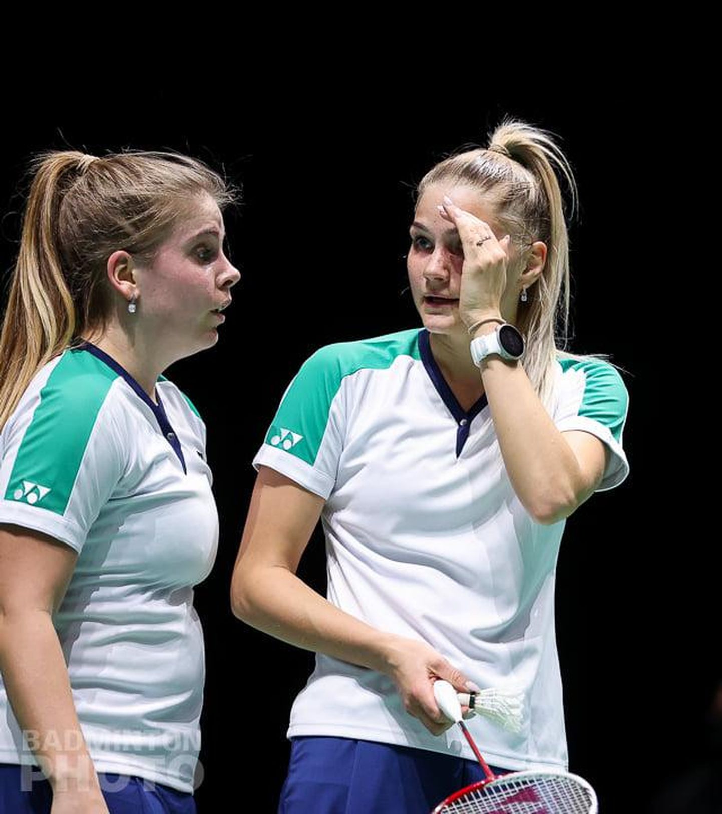 Helina Rüütel (vasakul) ja Kati-Kreet Marran on Portugalis saanud kolm väärt võitu.