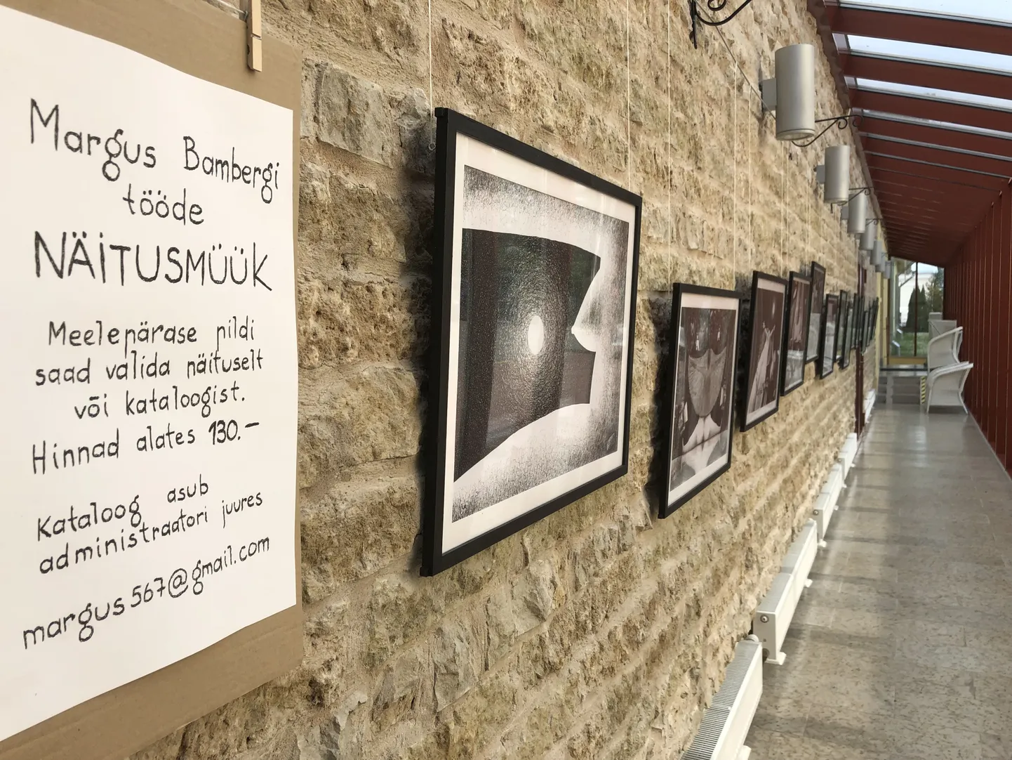 Margus Bambergi tööde näitusmüük jääb avatuks suve lõpuni.