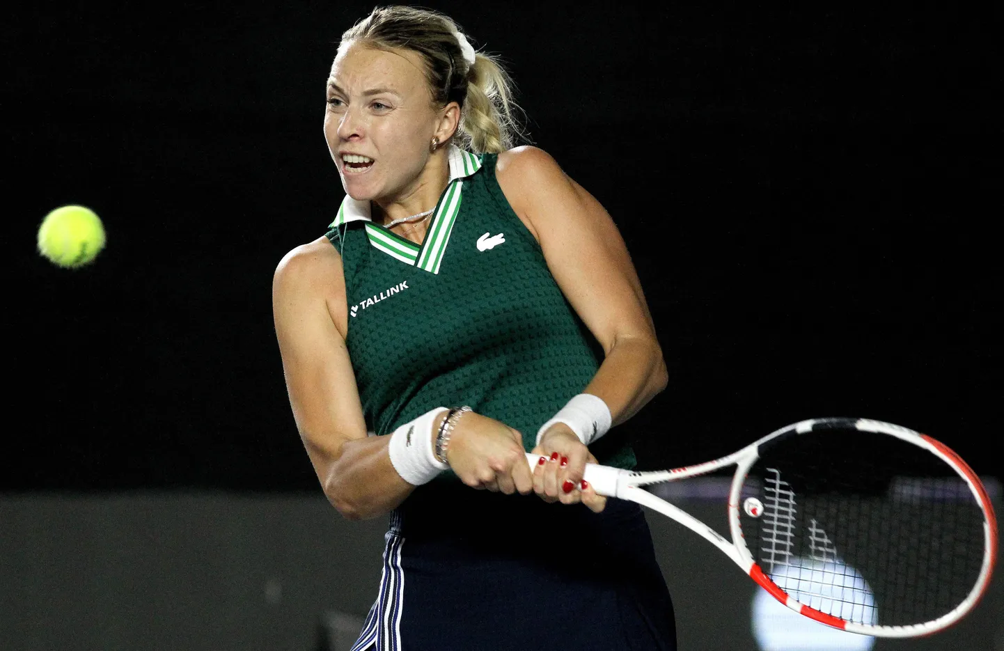 Anett Kontaveit WTA aastalõputurniiril.