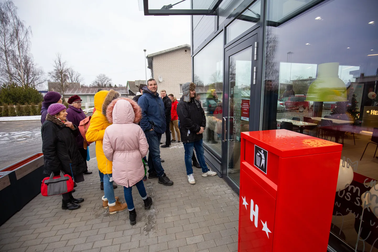 Hesburgeri kiirtoidurestorani avamine Paides