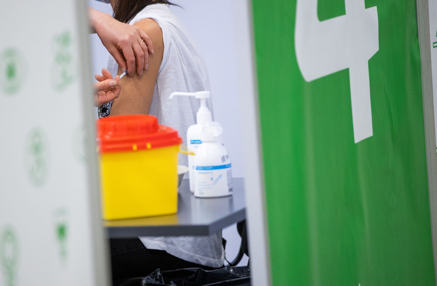 Vaktsineerimine Eestis. Foto on illustratiivne