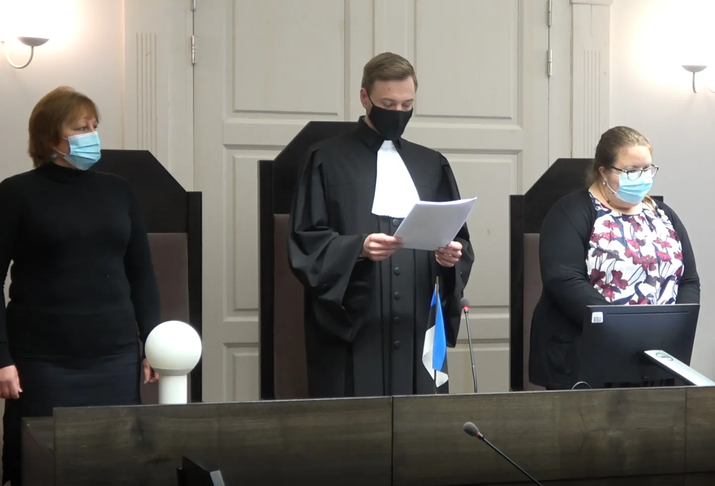 Andres Reinartile määratud kohtuotsuse loeb ette kohtunik Rajar Miller.