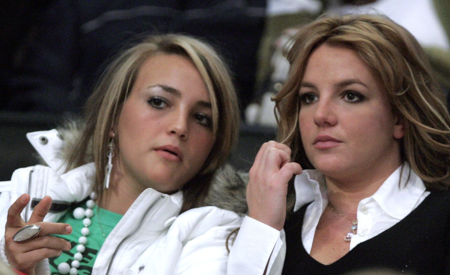 Jamie Lynn Spears (vasakul) ja Britney Spears 2007. aastal.
