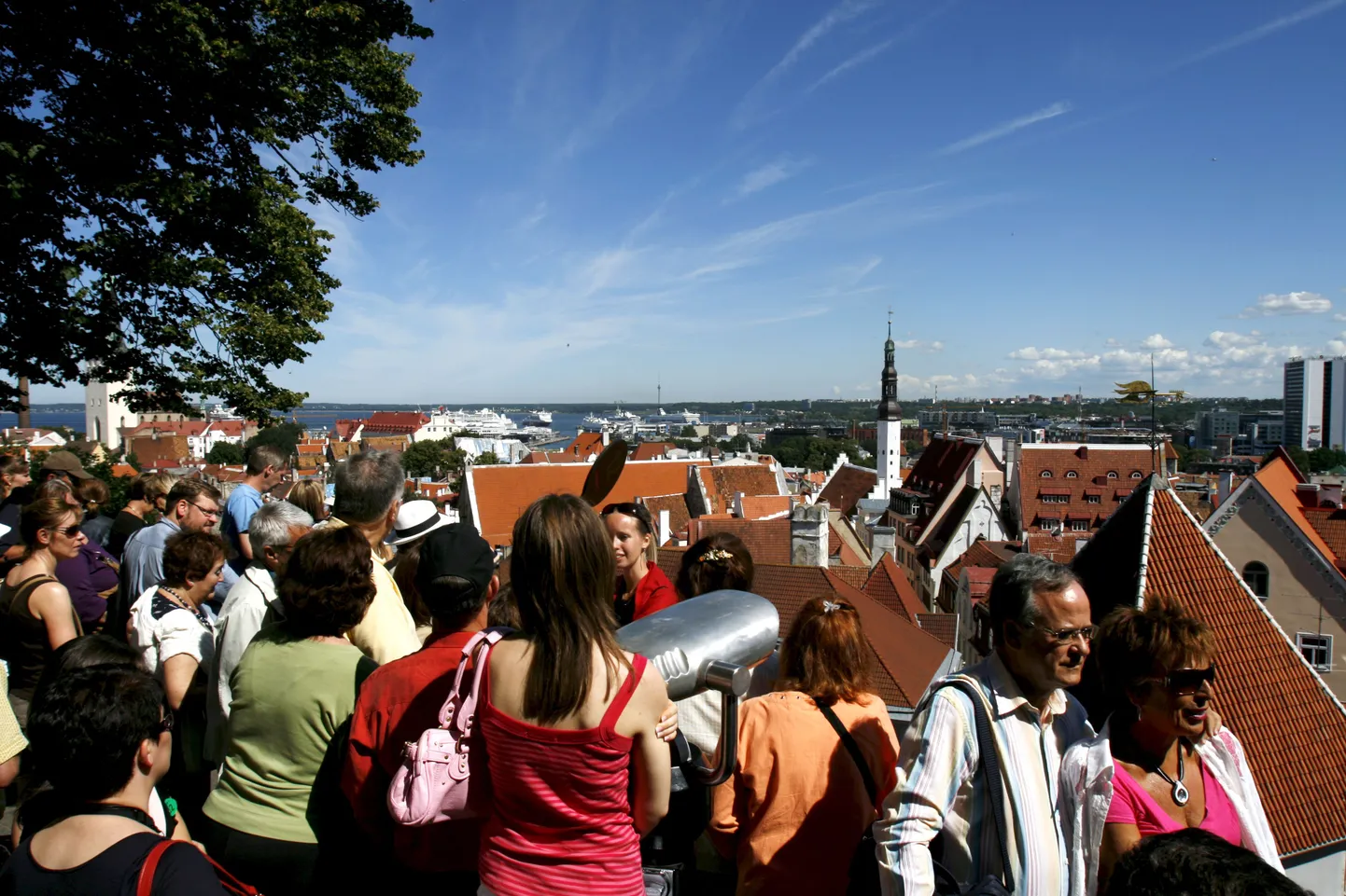 Turistid vanalinnas