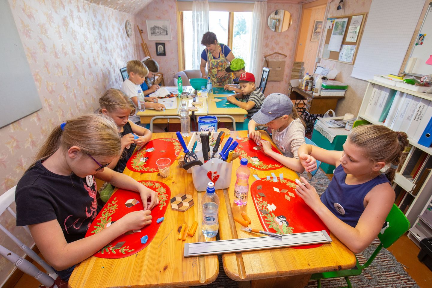 Kogukonna maja Türil sisustab ka laste aega huvitavate töötubadega.
Foto: Dmitri Kotjuh/ Järva Teataja