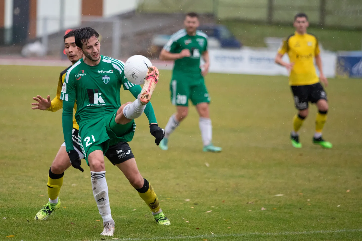 Tallinna FCI Levadia loovutas taas punkte.