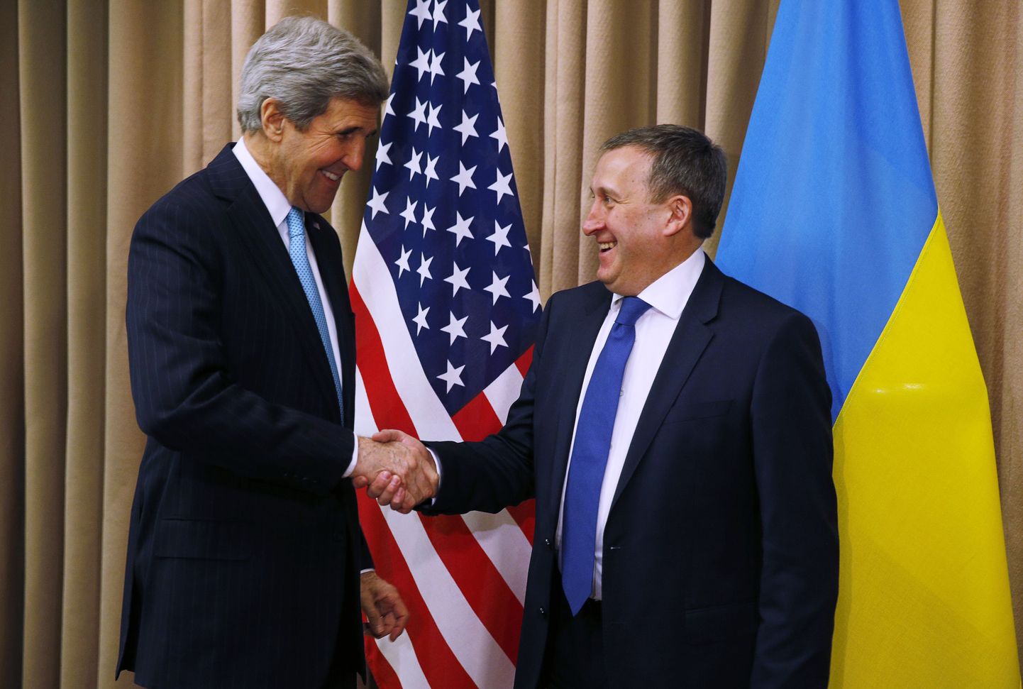 USA välisminister John Kerry ja Ukraina välisminister Andrei Deštsõtsa