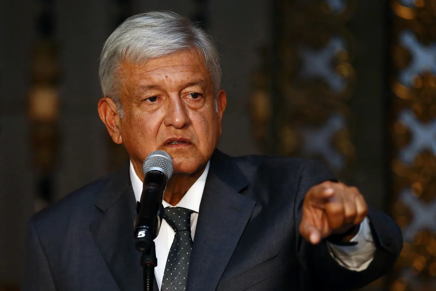 Mehhiko president Andres Manuel Lopez Obrador.