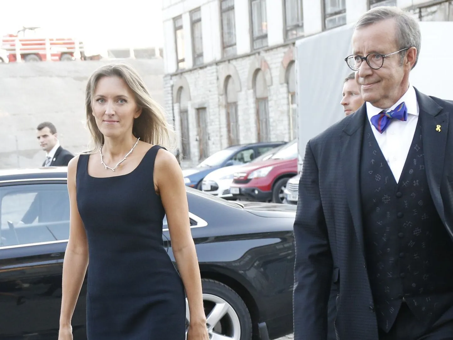 President Toomas Hendrik Ilves ja tema kaaslanna Ieva Kupce