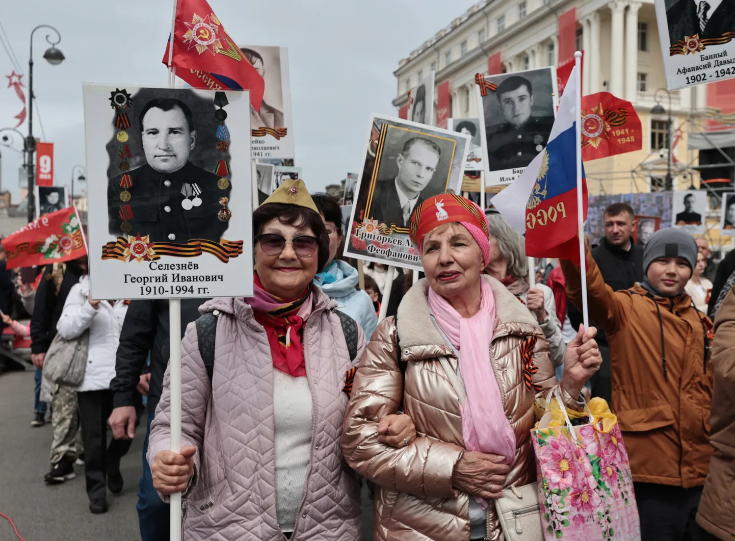 Demostratsioon Vladivastokis.