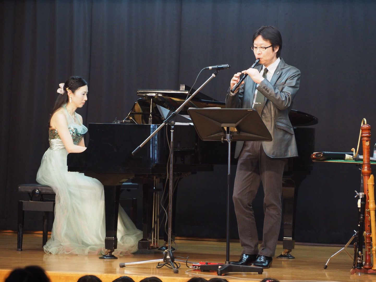 Jaapani duo pianist Maki Ono ja flötist Yasunori Hayazaki