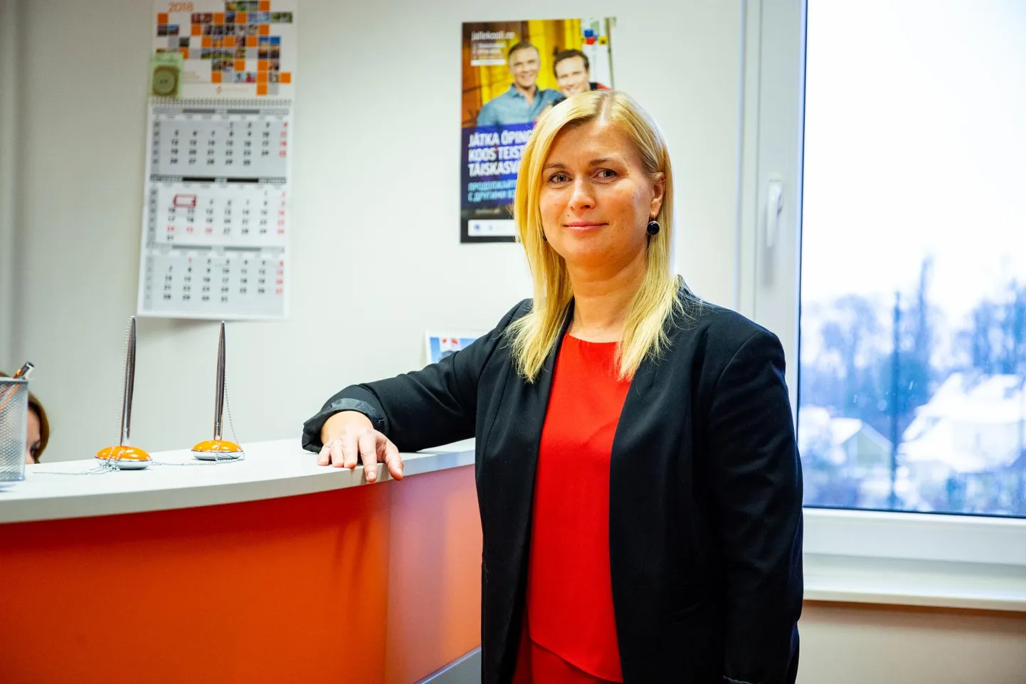 Lääne-Virumaa töötukassa juht Kristi Moldau.