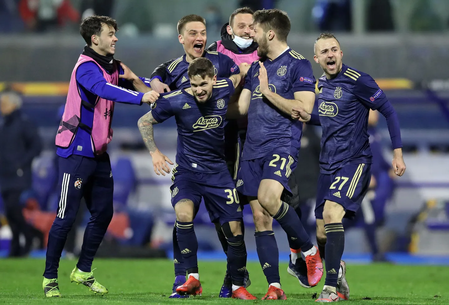 Zagrebi Dinamo mängumehed.