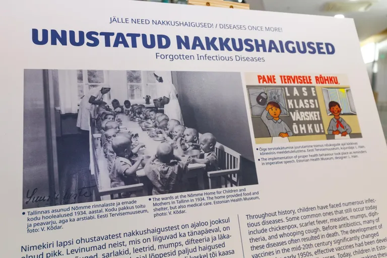 Rändnäitust "Jälle need nakkushaigused! Sajandi jagu haiguspuhanguid ja ravi" saab Port Arturis uudistada 15. detsembrini.