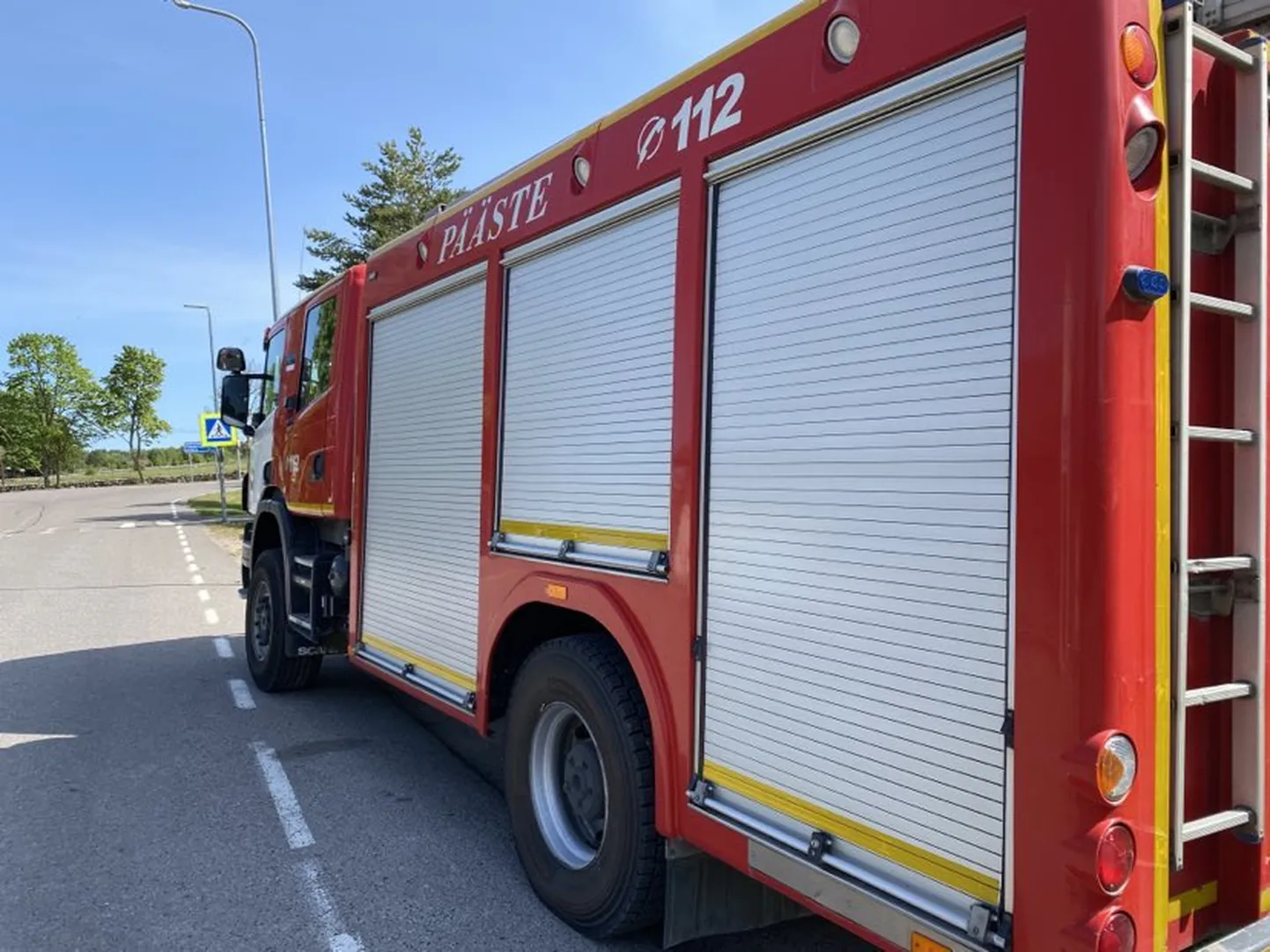 Päästeauto. Pilt illustratiivne.