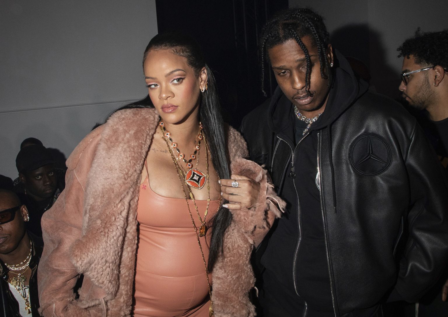 Rihanna ja ASAP Rocky Pariisi moenädalal tänavu veebruaris.