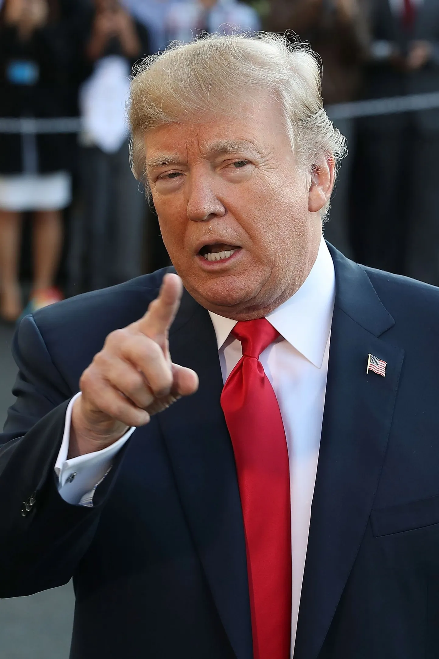 USA president Donald Trump.