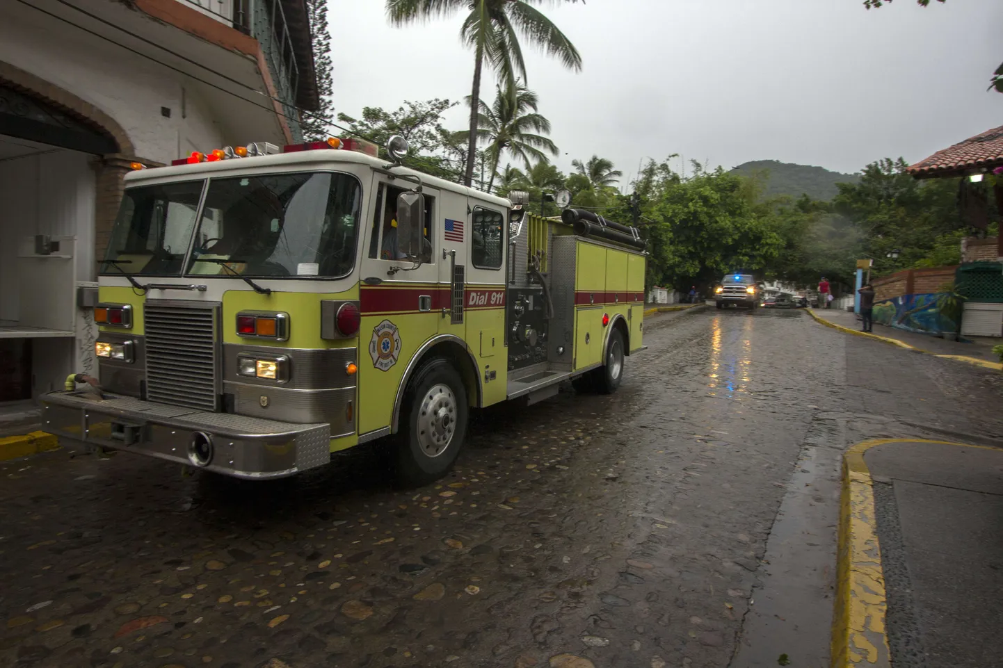 Puerto Rico päästeauto.