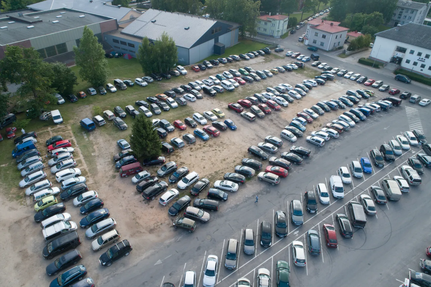 Парковка. Снимок иллюстративный.