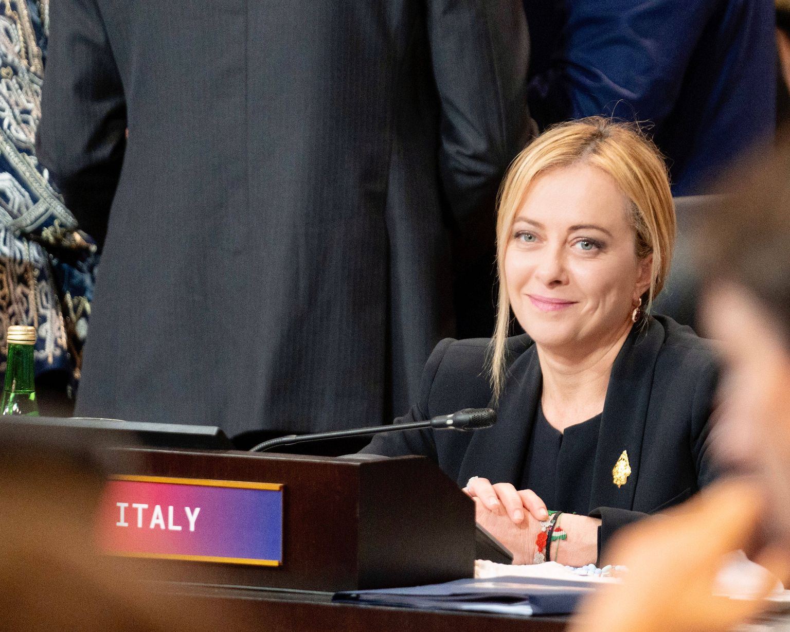 Itaalia peaminister Giorgia Meloni.