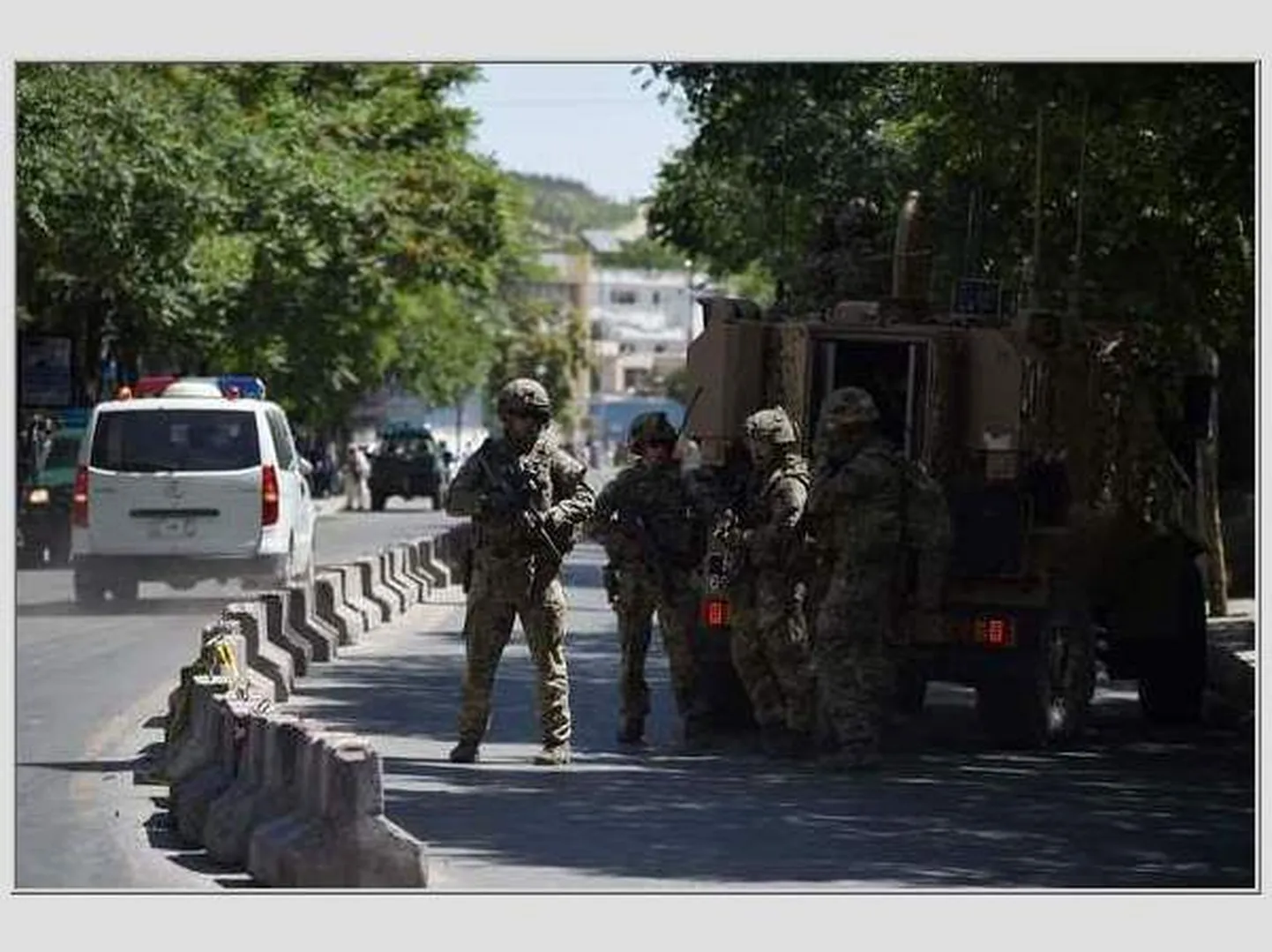 USA sõdurid Kabulis.