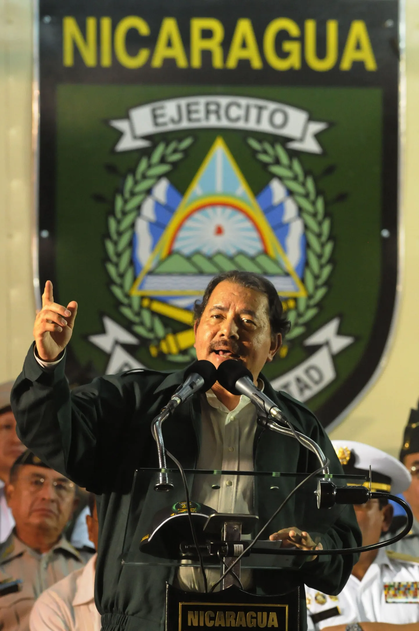 Nicaragua president Daniel Ortega.